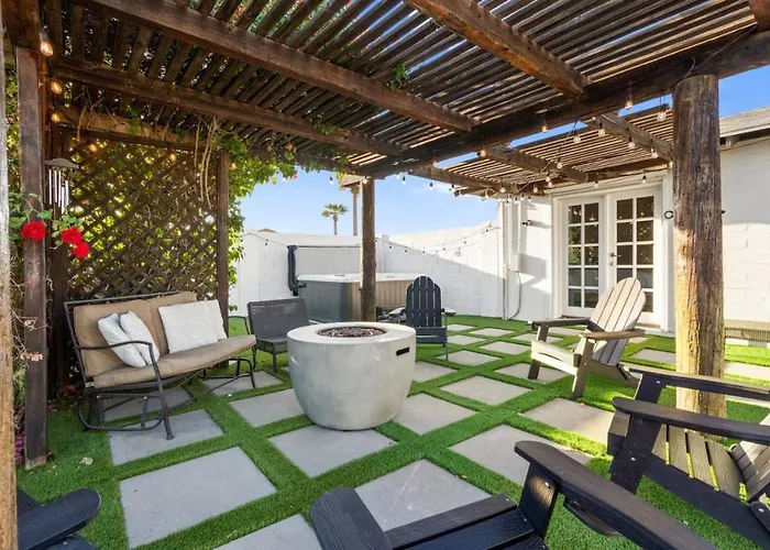 Party At The Palm - Pool, Hot Tub, Pergola With Fire Pit & Much * Scottsdale