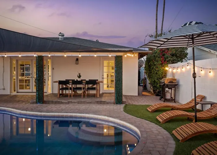 Holiday home Party At The Palm - Pool, Hot Tub, Pergola With Fire Pit & Much *
